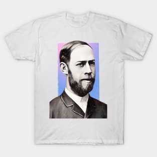 German Physicist Heinrich Hertz illustration T-Shirt